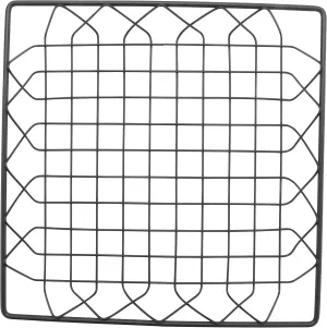 G.E.T. Square Heavy-Duty Iron Wire Utility Storage Basket for Pantry, Storage and More, 12" x 12" x 2"