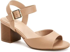 Giani Bernini Womens Townsonn Faux Leather Block Heels Brown 11 Medium (B,M)