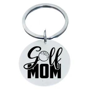 Golf Mom Keychain