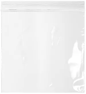 GPI - 7" X 7", 500 Count, Clear Plastic Reclosable Zip bags, Large, Bulk 2 Mil Thick Strong & Durable Poly Baggies with Resealable Zip Top Lock for Travel, Storage, Packaging & Shipping.