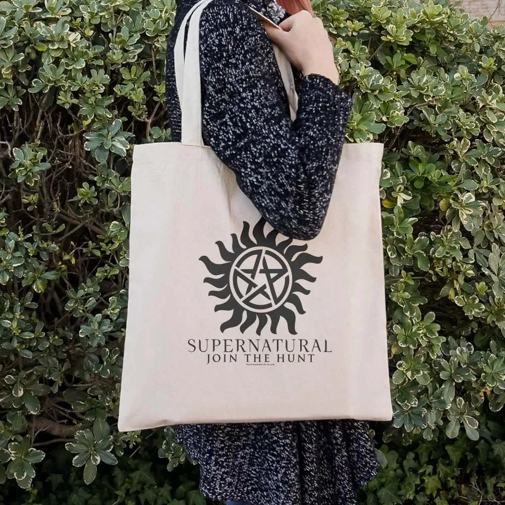 GRAPHICS & MORE Supernatural Anti Possession Symbol Grocery Travel Reusable Tote Bag
