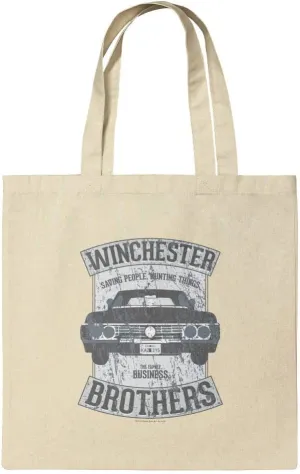 GRAPHICS & MORE Supernatural Brother's Impala Grocery Travel Reusable Tote Bag