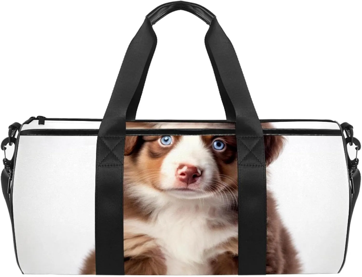 Gym Bags for Women,Duffle Bag for Travel,Australian Shepherd Dog,Gym Bag for Men