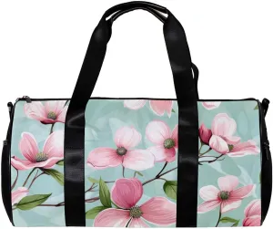 Gym Bags for Women,Duffle Bag for Travel,Blooming Spring Flowers,Gym Bag for Men