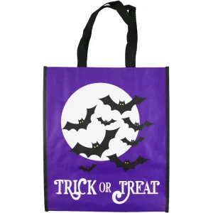 Halloween Trick or Treat Woven Tote Bag
