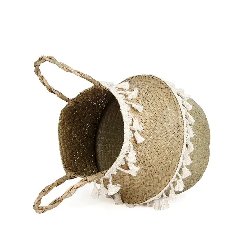 Hand-Woven Wicker Baskets for Decor and Storage