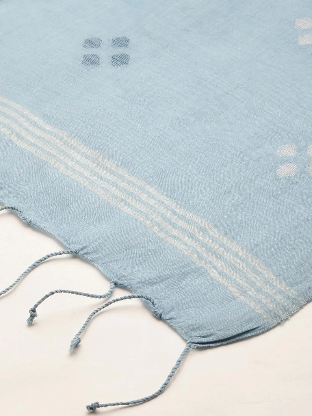 Handmade Scarf for Women, Cotton - Handwoven Scarf For Women