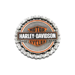 HARLEY-DAVIDSON® TRADEMARK CHAIN METAL FRIDGE / TOOLBOX MAGNET