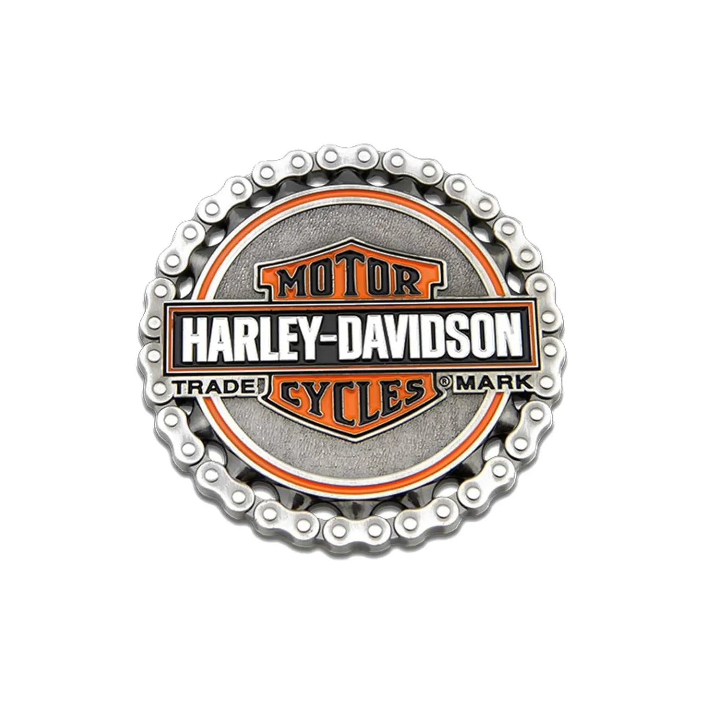 HARLEY-DAVIDSON® TRADEMARK CHAIN METAL FRIDGE / TOOLBOX MAGNET
