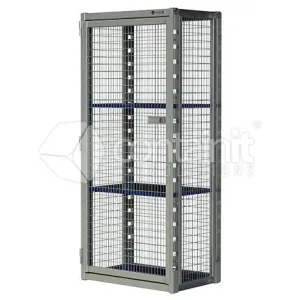 Heavy Duty Modular Mesh Locker Series