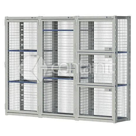 Heavy Duty Modular Mesh Locker Series