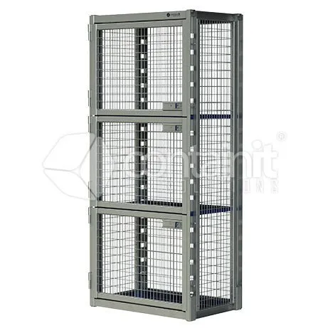 Heavy Duty Modular Mesh Locker Series