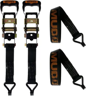 Heavy Duty Ratchet Strap 16' 2PK