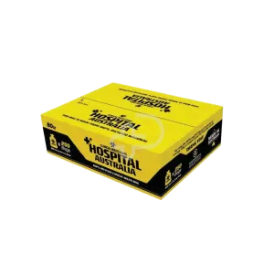 Heavy Duty Yellow Hazardous Clinical Waste Bag Hospital Biohazardous 54L