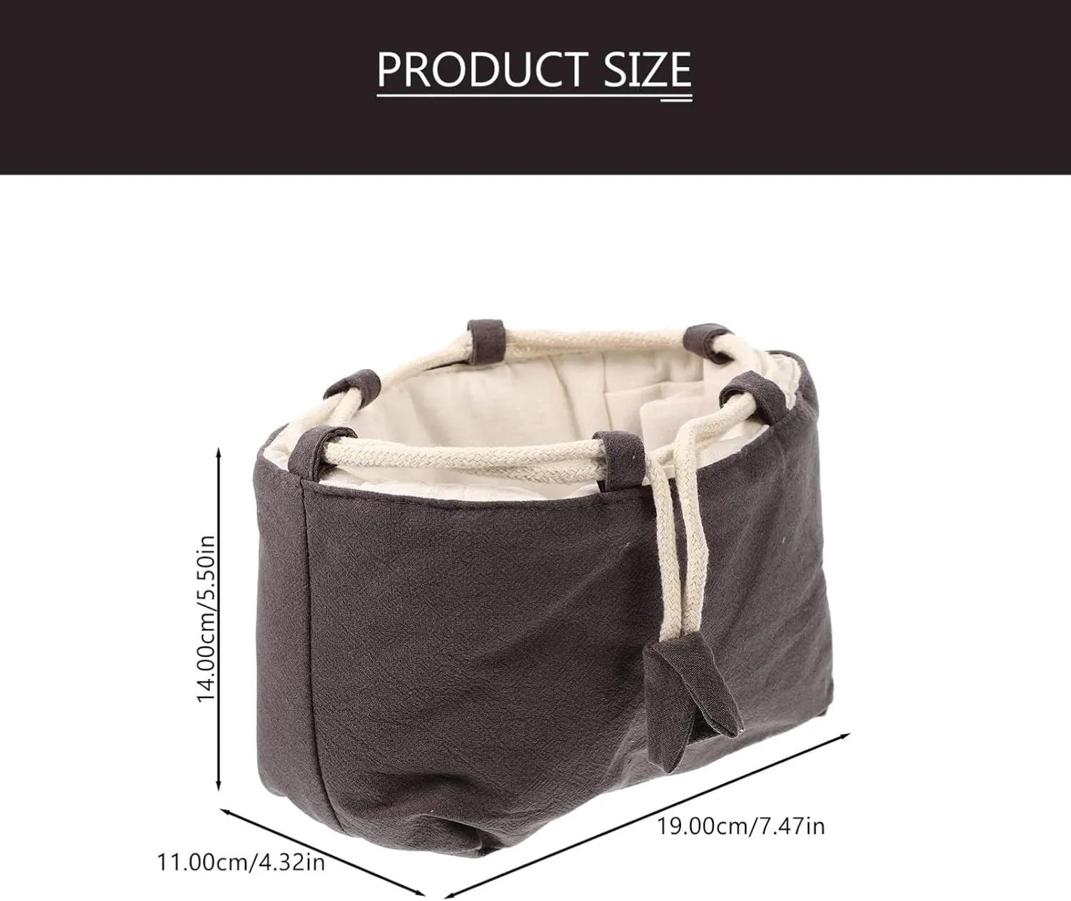 HEMOTON Chinese Tea Travel Bag Teapot Storage Case Large Capacity Teacup Pouch Decorative Teaware Bag Easy to Carry
