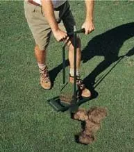 Hexagon Turf Repair Tool – Heavy-Duty Sod Cutter for Quick Turf Repairs | Ideal for Golf Courses, Athletic Fields, and Lawns