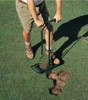 Hexagon Turf Repair Tool – Heavy-Duty Sod Cutter for Quick Turf Repairs | Ideal for Golf Courses, Athletic Fields, and Lawns
