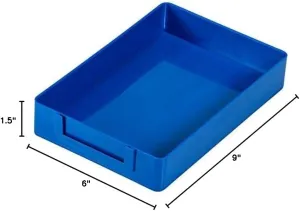 Hilco Standard Job Trays Box of 24 (Blue)