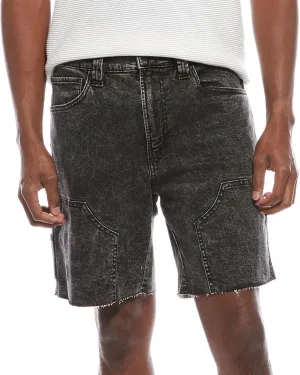 HUDSON Jeans Mens Carpenter Kenton Short, 33, Black