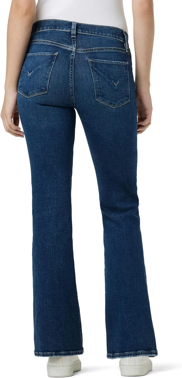 HUDSON Women's Nico Mid-Rise Bootcut Barefoot Jean