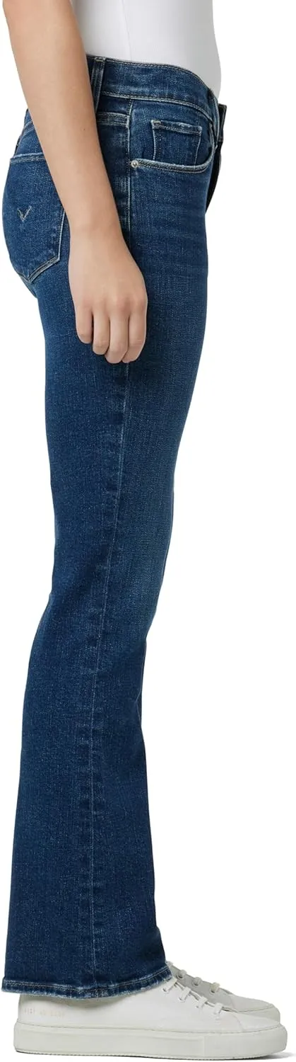 HUDSON Women's Nico Mid-Rise Bootcut Barefoot Jean