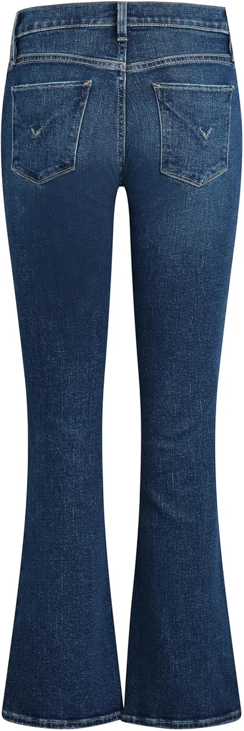 HUDSON Women's Nico Mid-Rise Bootcut Barefoot Jean
