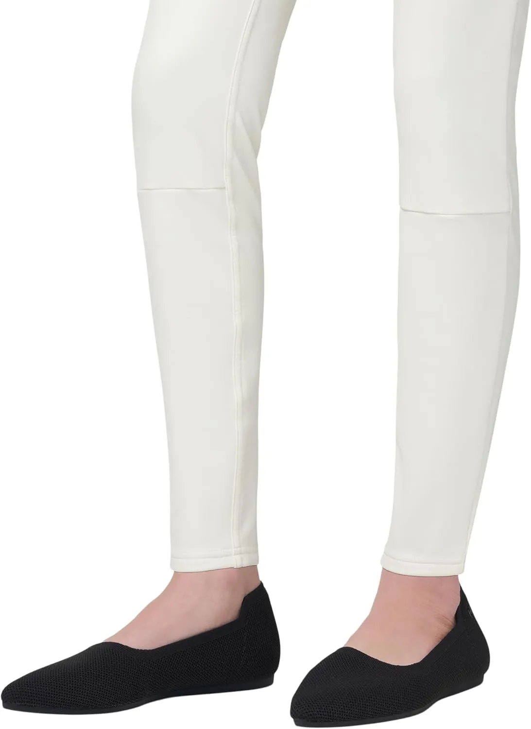 HUE Women's Faux Leather Leggings