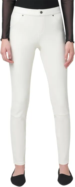 HUE Women's Faux Leather Leggings