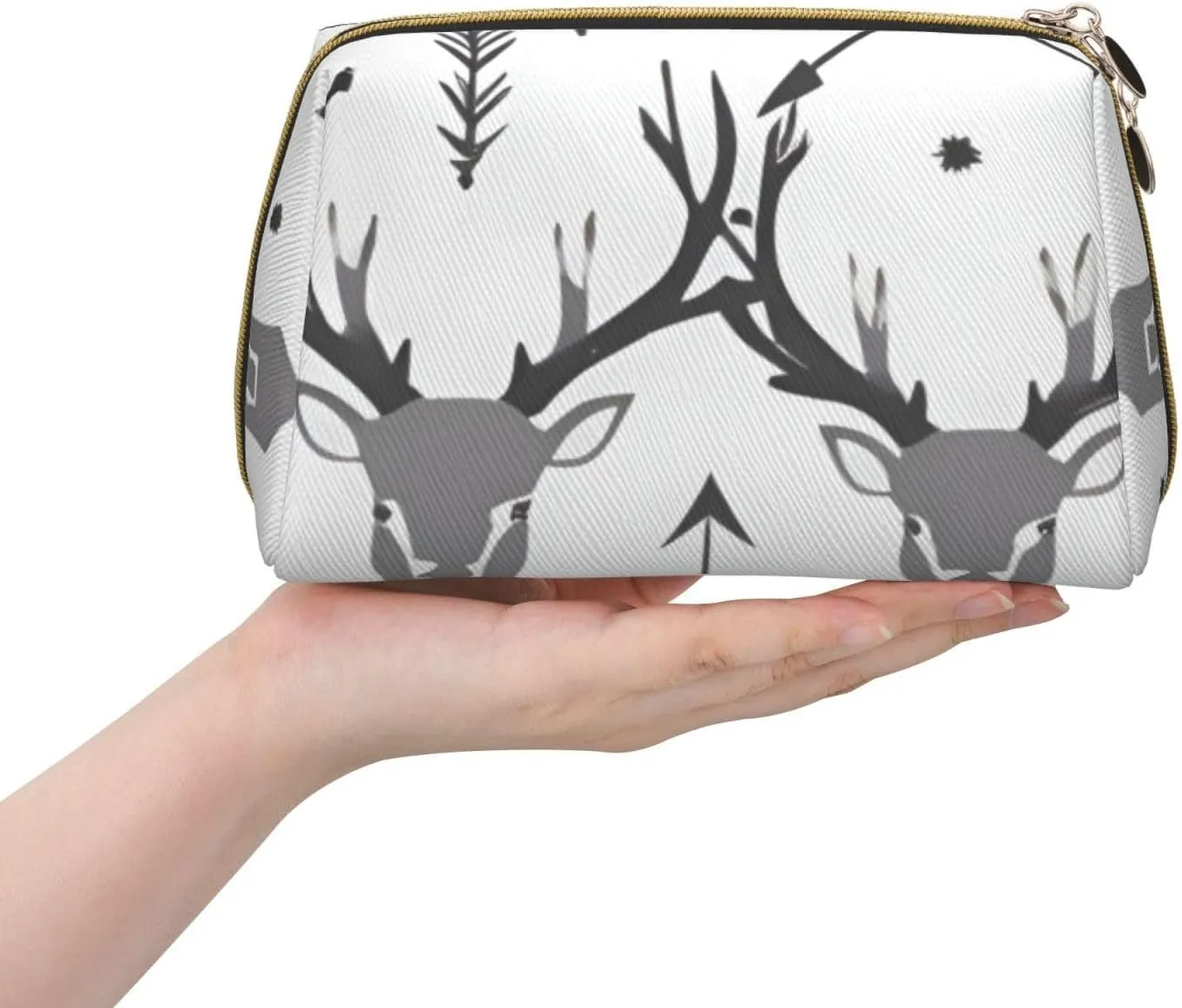 Hunting Arrows Deer. Toiletry Pouch, Travel-Friendly Makeup Organizer For Makeup Brushes, Lipsticks