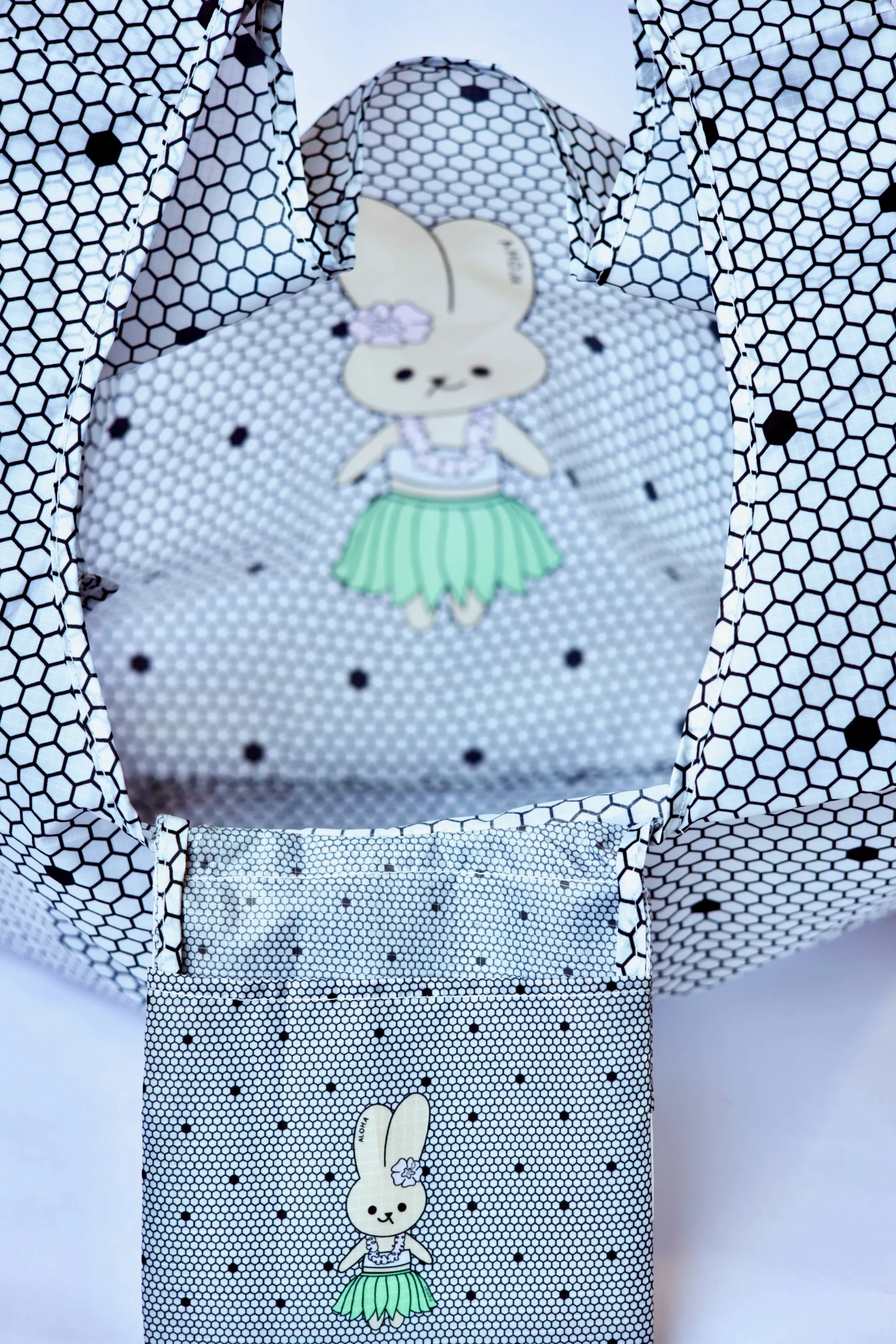 Icon Bag Atasha Rabbit Honey Comb Lace