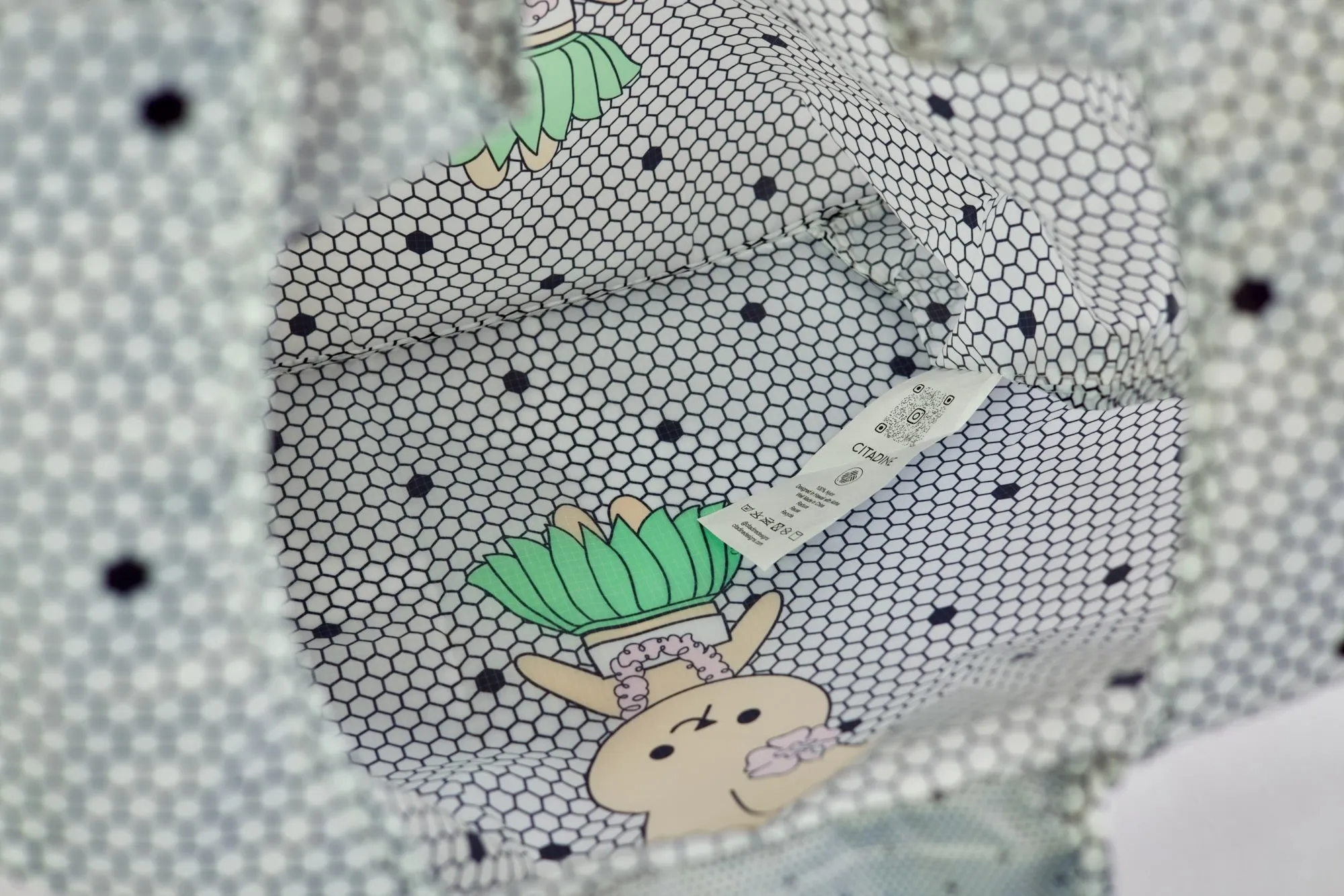 Icon Bag Atasha Rabbit Honey Comb Lace