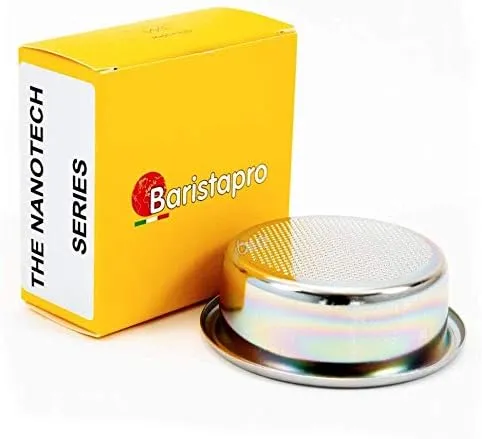 IMS Baristapro Nanotech Precision Ridgeless Double Portafilter Basket - 22 gram