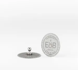 IMS Precision Puck Diffuser Screen by E&B, LAB made for 51mm Delonghi espresso machines. Designed for IMS filter baskets.