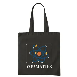 In the World of Science Kindness is the Ultimate Catalyst as a Biology and Chemistry Teacher Navy Black Multicolor Canvas Tote Bag