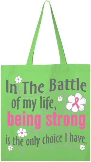 inktastic Breast Cancer in the Battle Tote Bag