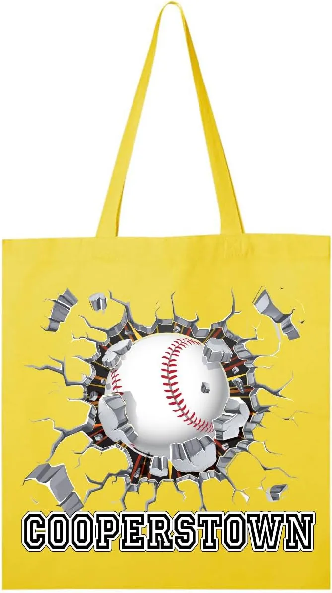 inktastic Cooperstown Baseball Breakthrough Tote Bag