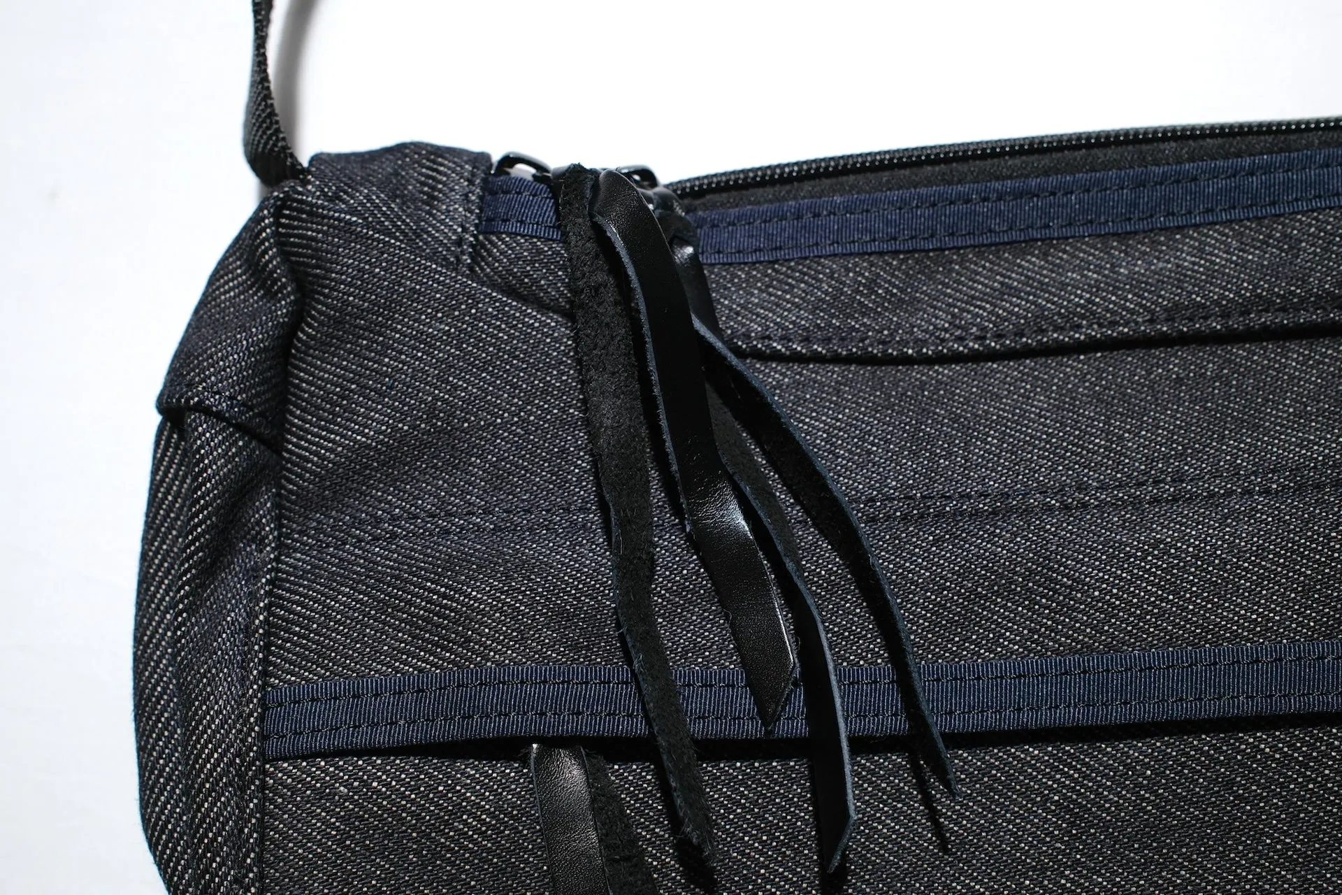 Iron Heart 21oz Signature Indigo Denim Small Shoulder Bag