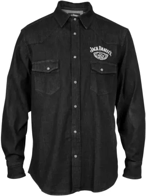 Jack Daniel's Denim Western Snap Buttons Shirt