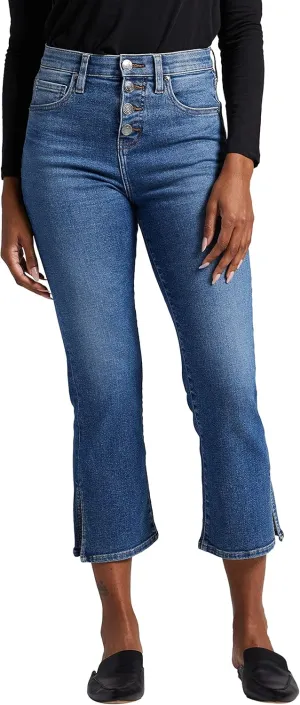 JAG Women's Phoebe High Rise Cropped Bootcut Jeans