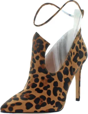Jessica Simpson Women's Periya Faux Leather Transparent Heeled Western Booties