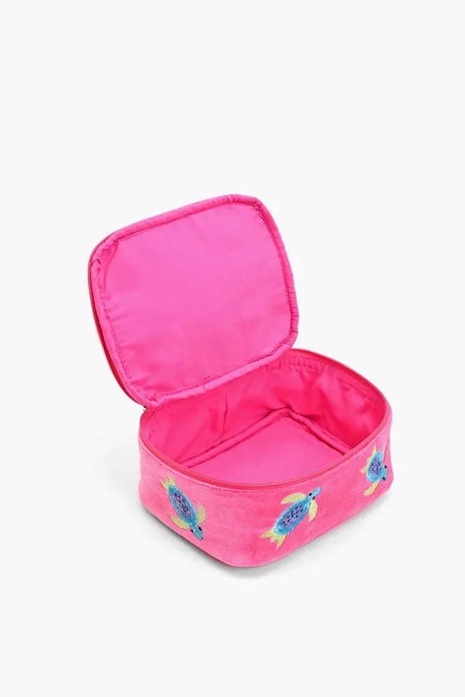 Jewelry Box Pink Turtle
