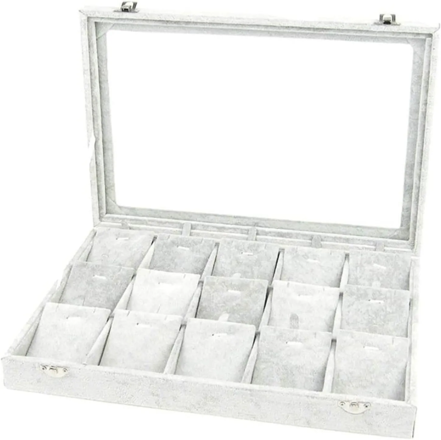 Jewelry Box With Clear Glass Lid 10 Different Designs Velvet Jewelry Organizer Box Jewelry Jewellry Holder