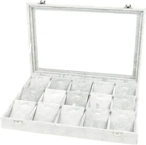 Jewelry Box With Clear Glass Lid 10 Different Designs Velvet Jewelry Organizer Box Jewelry Jewellry Holder