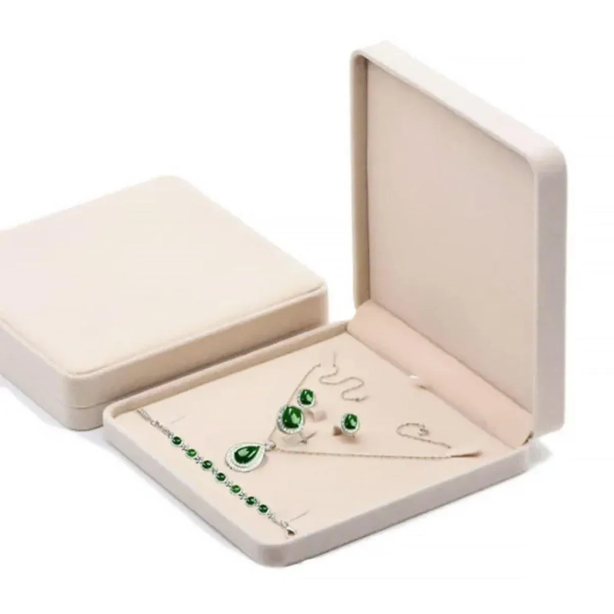 Jewelry Gift Box Storage Display Case 6Colours 1PC