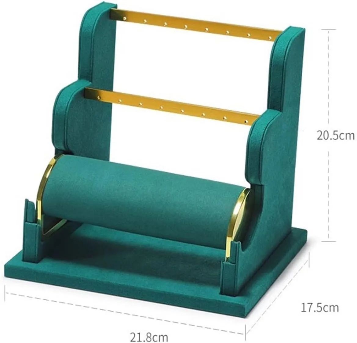 Jewelry Holder Jewelry Organizer Stand Jewelry Stand Display Rack Velvet Jewelry Display Stand Detachable Earring Bracelet Watch Display Storage Rack Jewelry Stand Necklace Organizer