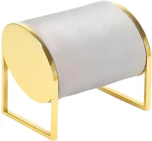 Jewelry Rack Small Bracelet Holder Velvet Bracelet Displays for Selling, Bangle Organizer and Storage for Show, Watch Holder Stand Gold Jewelry Holder