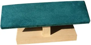 Jewelry Rack Velvet Wooden Jewelry Rack Bracelet Watch Stand Display Props Shopping Mall Counter Jewelry Display Organizers Jewelry Stand Holder(Green)