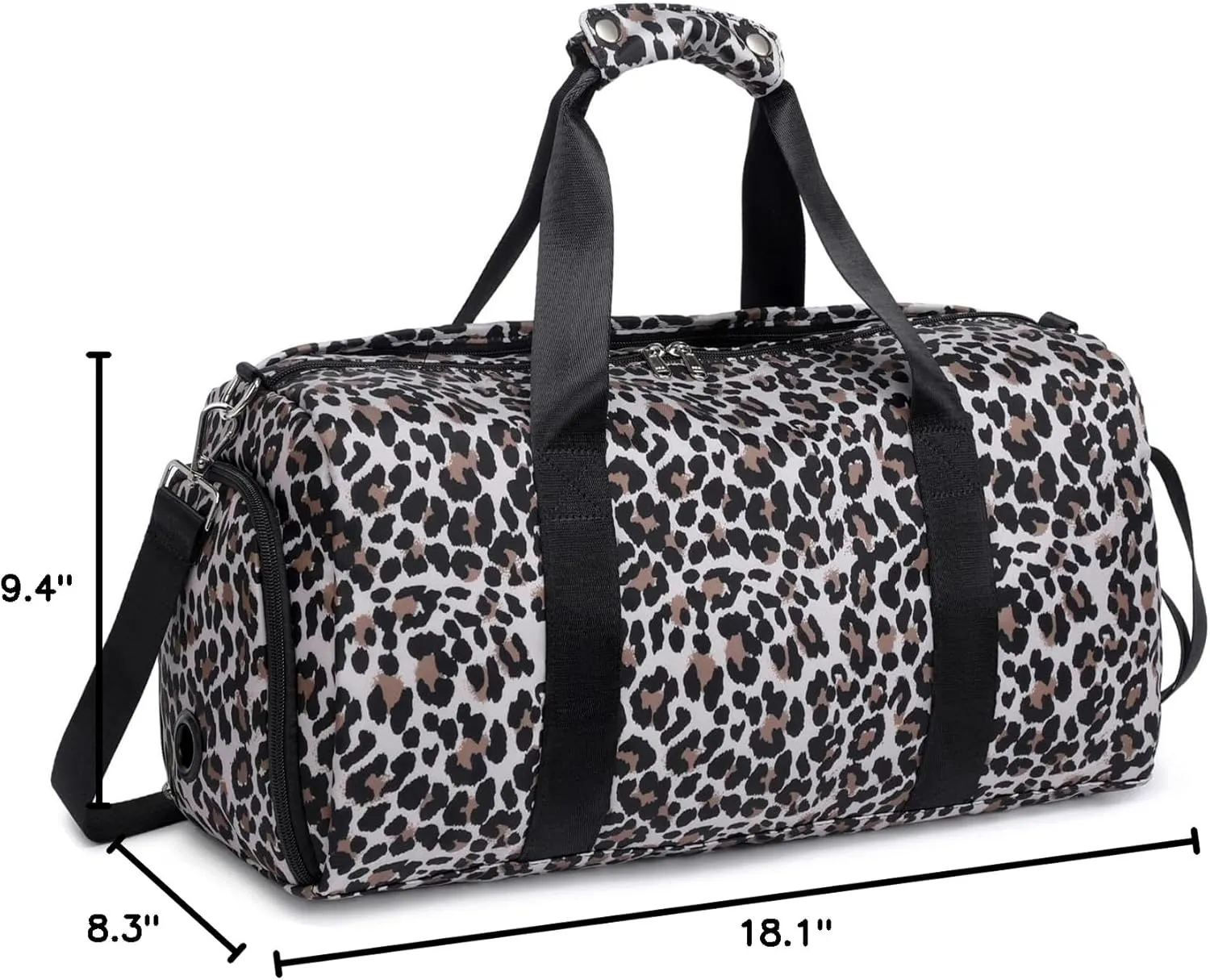 JIANYA Gym Bag Women Duffel Bags, Womens Sport Duffle Bags with Shoe Compartment and Wet Pocket, Carry On Size for Overnight Weekender Travel