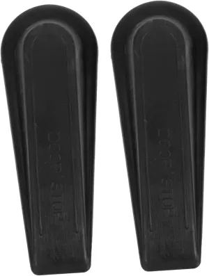 jojofuny 2pcs Door Stopper Wedge for Indoor Outdoor Use Versatile Door Gap Blocker with Fine Traction Wind Barrier Easy Installation