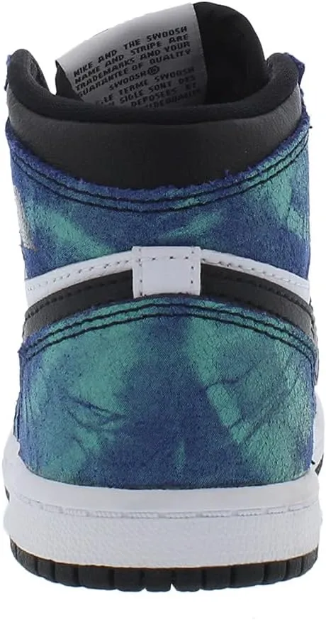 Jordan Toddler Air 1 High Og Td Tie-Dye Cu0450 100 Size